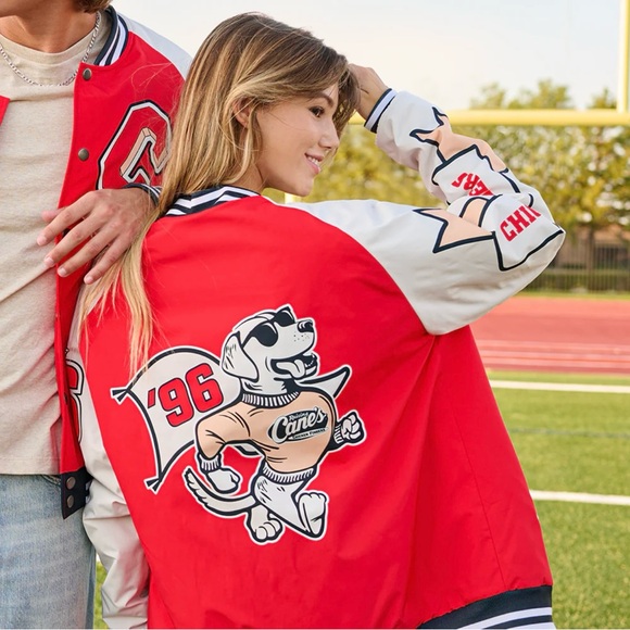 Raising Cane's Varsity Raglan Jacket - Picture 2 of 14